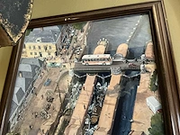 Wanddecoratie, sluis van muiden - afbeelding 3 van  4