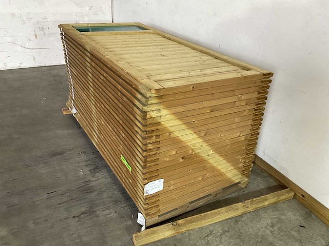 Wandelement klein raam 218x101x4,5 cm - afbeelding 2 van  6