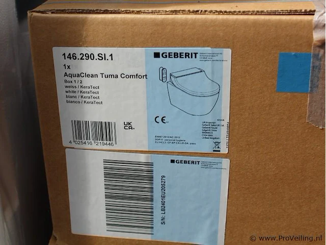 Wandhangend douche-wc systeem met whirlspray - afbeelding 3 van  3