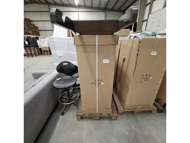 Wandkast met ladder authentic models, mf095 - afbeelding 1 van  6