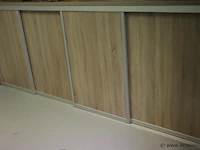 Wandkast met schuifdeuren - 332x72x131cm - afbeelding 1 van  5