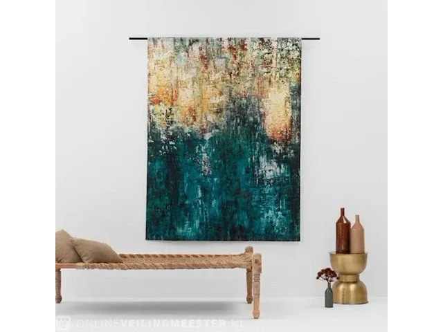 Wandkleed urban cotton, the garden large - afbeelding 3 van  4