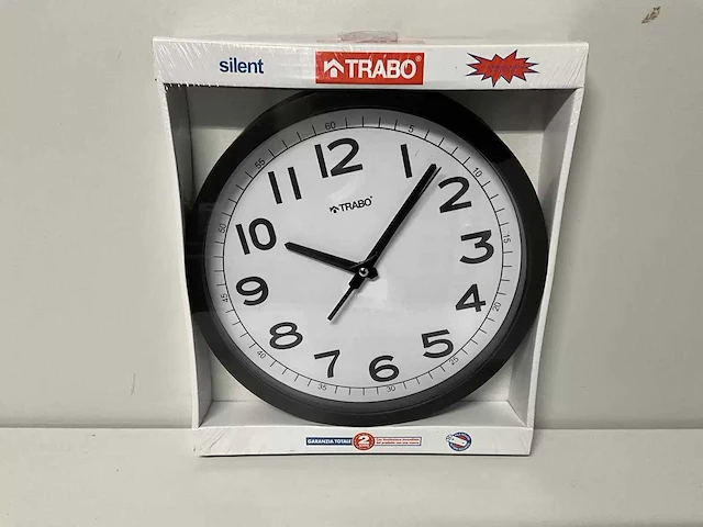 Wandklok ø 31 cm - afbeelding 1 van  1