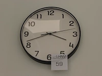 Wandklok doorsnede 30 cm. - afbeelding 1 van  1