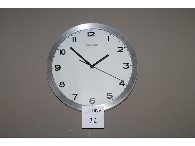 Wandklok konig met doorsnede 30 cm. - afbeelding 1 van  1