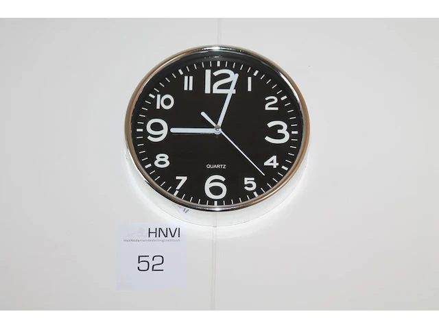 Wandklok met 20 cm doorsnede. - afbeelding 1 van  1