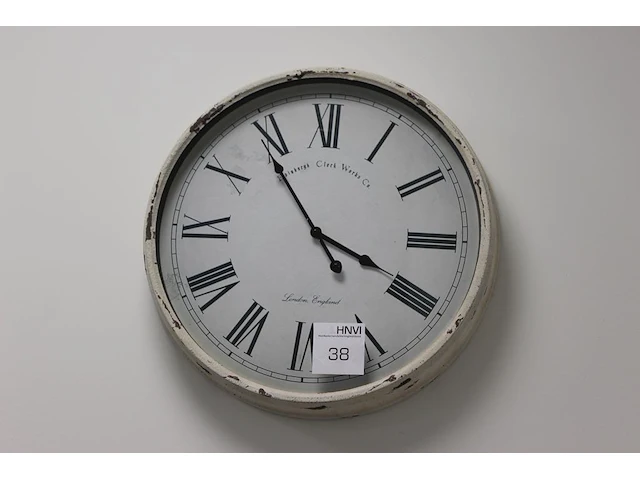 Wandklok met doorsnede 50 cm. - afbeelding 1 van  1