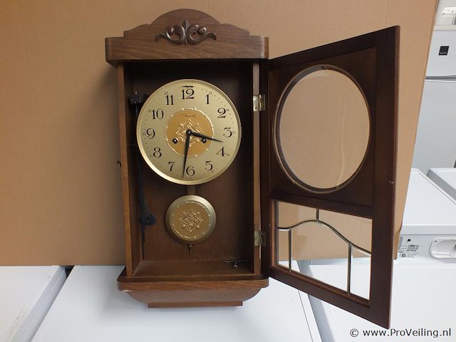 Wandklok opwindbaar - afbeelding 1 van  1