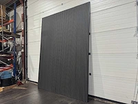 Wandpaneel composiet geborsteld zwart (15x) - afbeelding 21 van  28