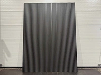 Wandpaneel composiet geborsteld zwart (15x) - afbeelding 17 van  28