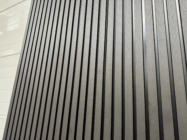 Wandpaneel composiet geborsteld zwart (15x) - afbeelding 17 van  28