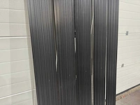 Wandpaneel composiet geborsteld zwart (15x) - afbeelding 7 van  28