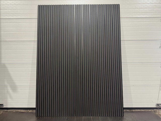 Wandpaneel composiet geborsteld zwart (15x) - afbeelding 17 van  28