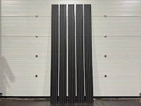 Wandpaneel composiet geborsteld zwart (30x) - afbeelding 7 van  28