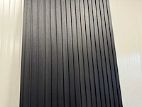 Wandpaneel composiet zwart (12x) - afbeelding 14 van  18