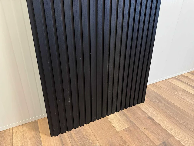 Wandpaneel composiet zwart (12x) - afbeelding 5 van  18