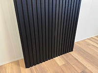 Wandpaneel composiet zwart (12x) - afbeelding 5 van  18