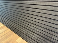 Wandpaneel composiet zwart (12x) - afbeelding 9 van  18