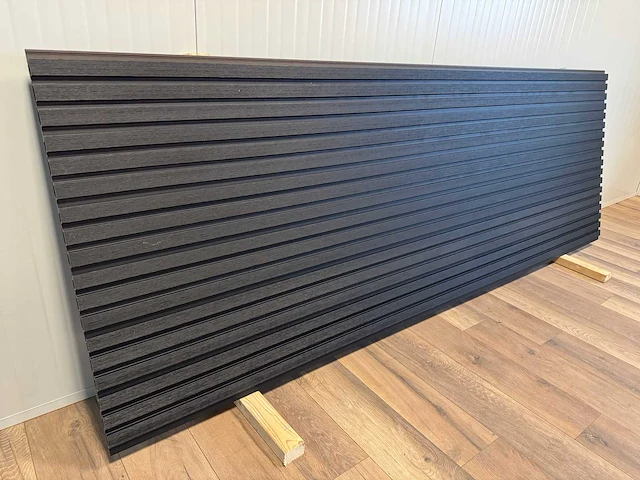 Wandpaneel composiet zwart (12x) - afbeelding 11 van  18