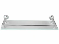 Wandplank - badkamer leg plank - glasplank - 48 x 14 x 6 cm - afbeelding 2 van  7