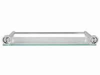 Wandplank - badkamer leg plank - glasplank - 48 x 14 x 6 cm - afbeelding 3 van  7