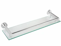 Wandplank - badkamer leg plank - glasplank - 48 x 14 x 6 cm - afbeelding 7 van  7