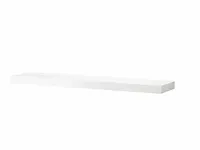 Wandplank pekodom xl5 hoogglans wit lak 93x30x25- (68x) - afbeelding 1 van  4