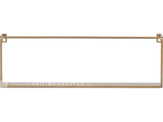 Wandplank woood, meert, gold - afbeelding 1 van  3