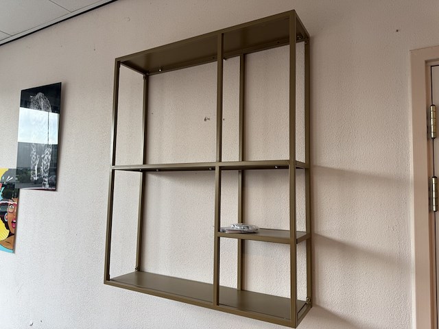 Wandrek, gold, cold roll steel - afbeelding 1 van  4