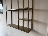 Wandrek, gold, cold roll steel - afbeelding 3 van  4