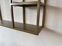 Wandrek, gold, cold roll steel - afbeelding 4 van  4