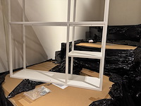 Wandrek, wit, cold roll steel - afbeelding 3 van  4