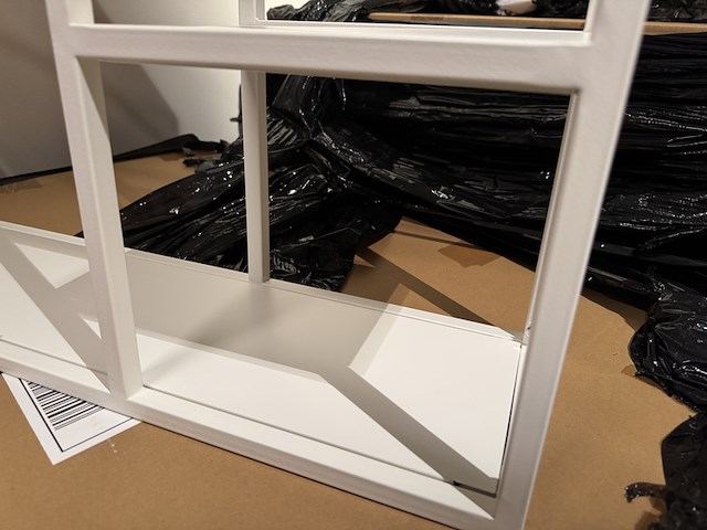 Wandrek, wit, cold roll steel - afbeelding 4 van  4