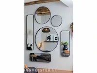 Wandspiegel woood, doutzen, zwart - afbeelding 2 van  4