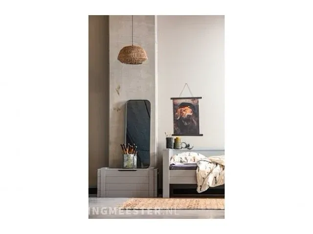 Wandspiegel woood, doutzen, zwart - afbeelding 3 van  4