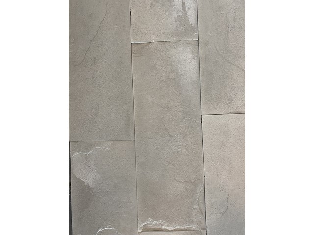 Wandtegel, stone design, vesta, grijs / chroom - afbeelding 1 van  5