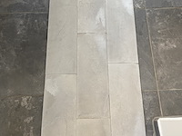 Wandtegel, stone design, vesta, grijs / chroom - afbeelding 2 van  5