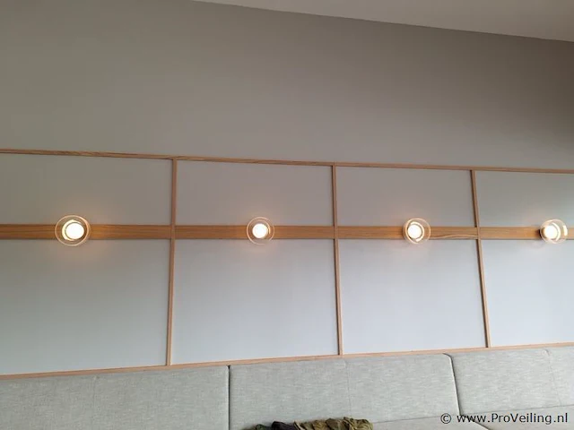 Wandverlichting v.v. 4 spots - afbeelding 1 van  3