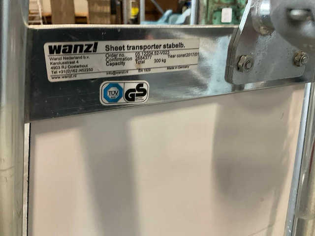 Wanzl platenwagen - afbeelding 2 van  3
