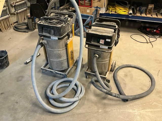 Wap industriële stof/waterzuiger (3x) - afbeelding 2 van  9