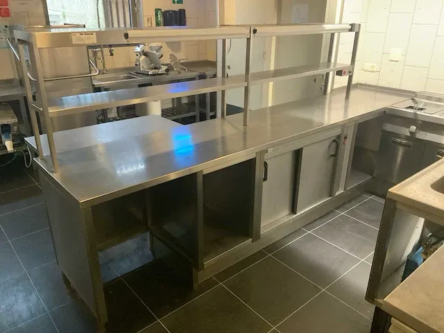 Warmhoudkast met brug - afbeelding 1 van  6