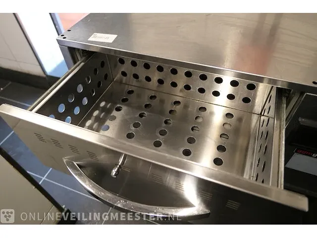 Warmhoudkast met drie schuiflades ggm gastro - afbeelding 2 van  8