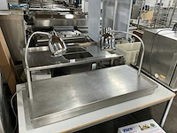 Warmhoudplaat met buffetlampen - afbeelding 2 van  5