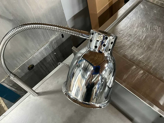 Warmhoudplaat met buffetlampen - afbeelding 5 van  5