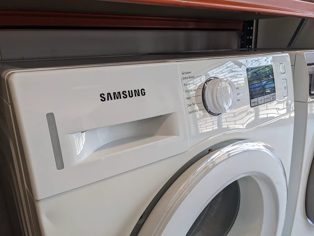 Warmte pomp droger 7.0 kg, samsung, dv70f5e2hgw, wit - afbeelding 2 van  9