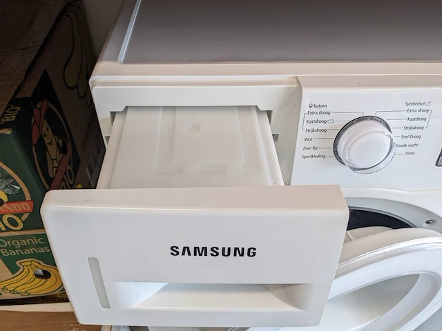 Warmte pomp droger 7.0 kg, samsung, dv70f5e2hgw, wit - afbeelding 9 van  9