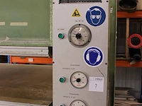 Warmtepers hofer met maximale belastbaarheid 120 ton. bouwjaar onbekend. afmeting 360 x 138 x 191 cm. - afbeelding 4 van  4
