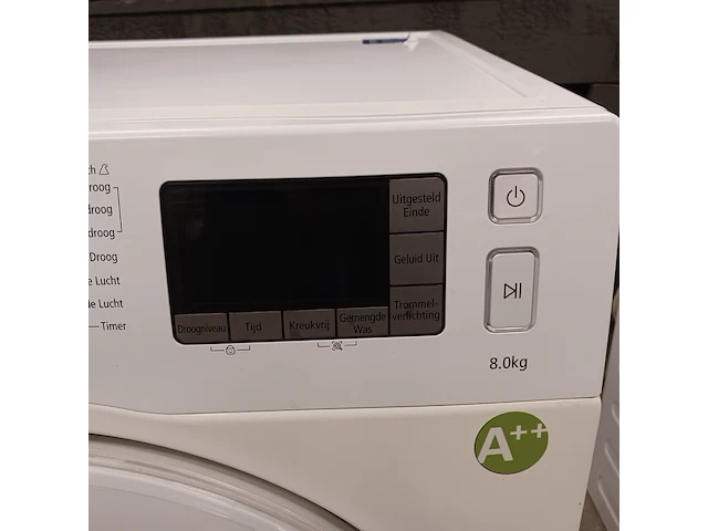 Warmtepomp droger 8.0 kg, samsung, dv80m5210qw - afbeelding 3 van  8
