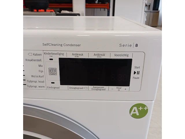Warmtepomp droger 9.0 kg, bosch serie 8 a++, 87590nl - afbeelding 3 van  9