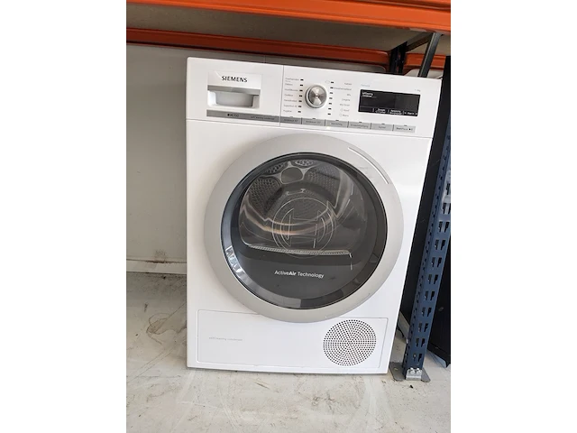 Warmtepomp droger 9.0 kg siemens iq700, wt44b562nl, wit - afbeelding 1 van  9